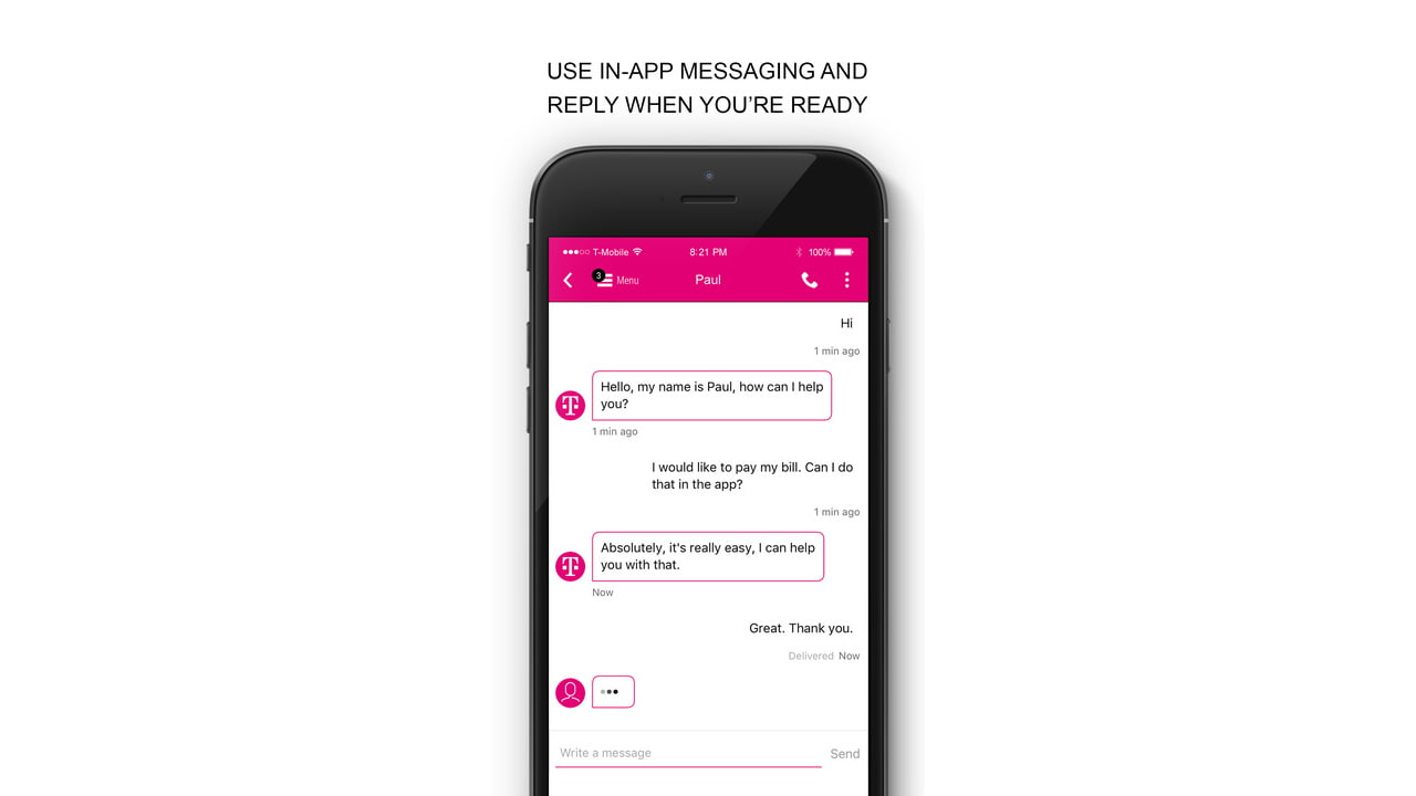 T mobile live chat
