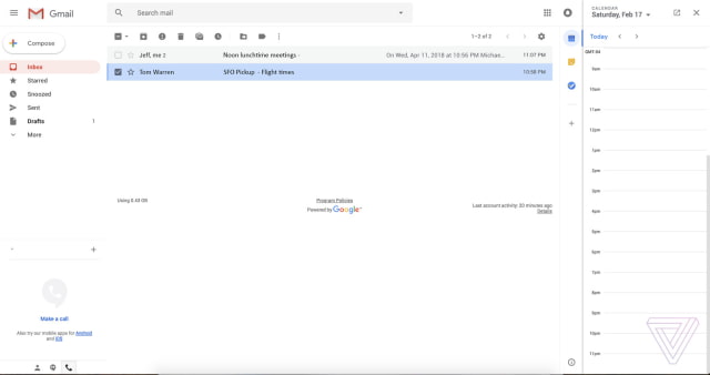 Leaked Screenshots Reveal Upcoming Gmail Redesign [Images]