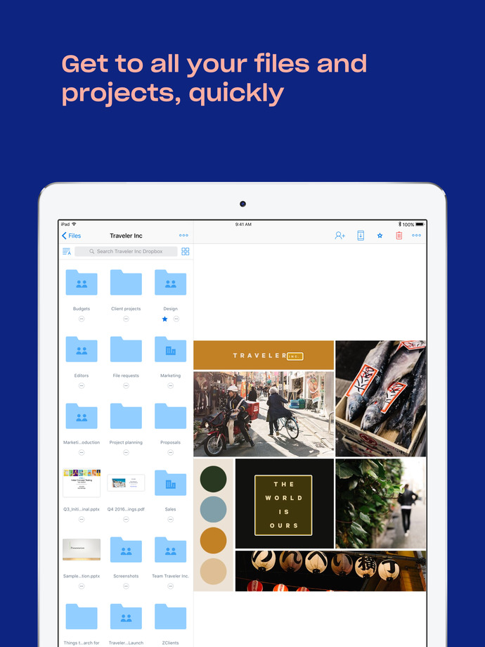 Dropbox App Gets Full Screen File Navigation on iPad, Drag and Drop Support, More