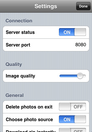 WiFiPhoto for iPhone 1.2  Released