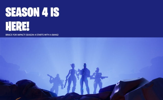 Fortnite Season 4 Update Now Available for iOS