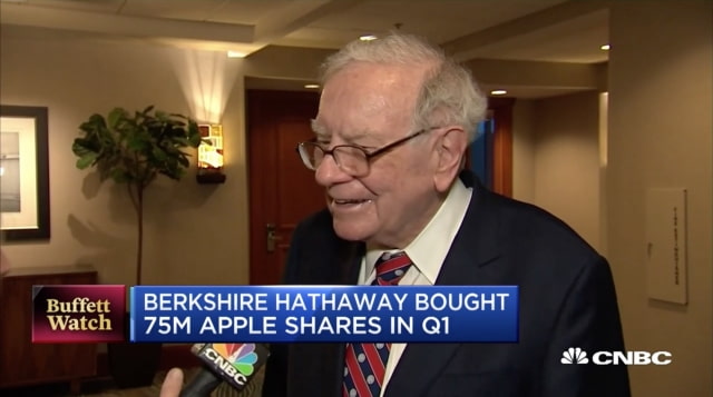 Warren Buffett&#039;s Berkshire Hathaway Bought 75 Million Shares of Apple in Q1 [Video]
