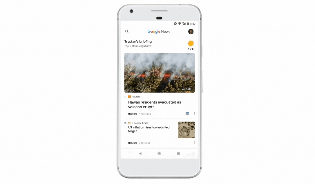 Google Completely Revamps Google News for iOS, Android, Web [Video]