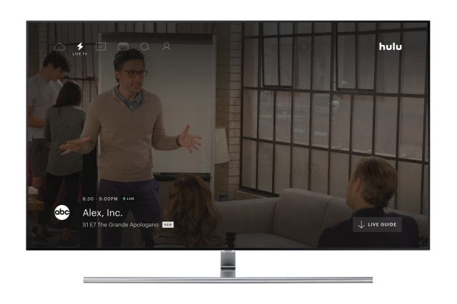 Hulu Launches Live TV Guide