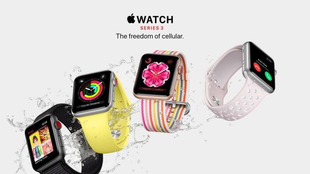 Apple Watch Series 3 With Cellular Launches in Denmark, India, Sweden, Taiwan