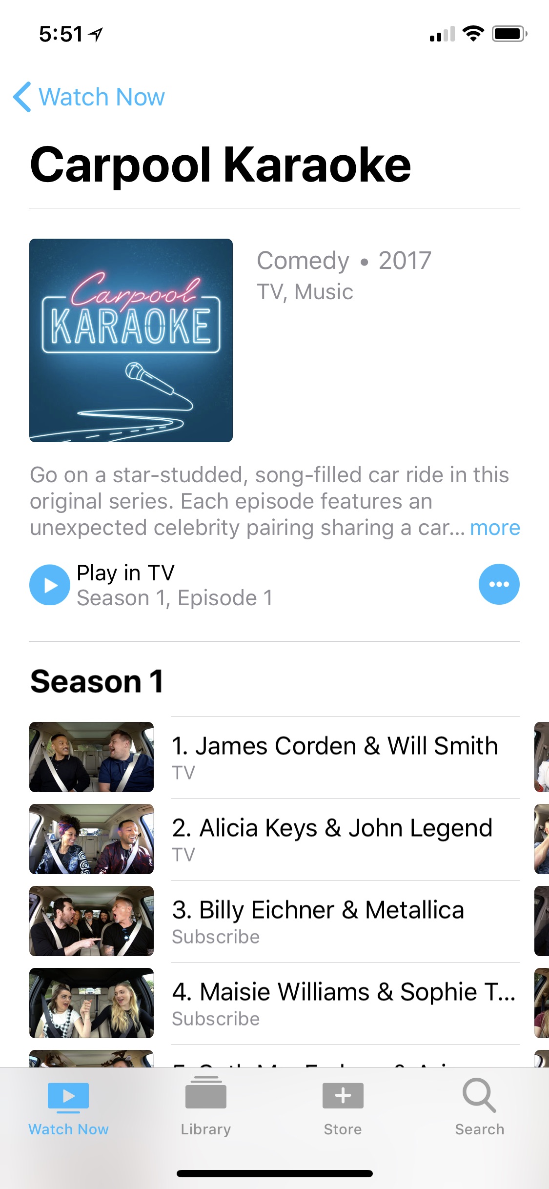 Apple to Stream Carpool Karaoke Series Free on the TV App [Video]