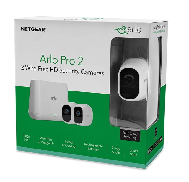 NetGear Arlo Pro 2 Security System With Two Cameras on Sale for $386 [Deal]