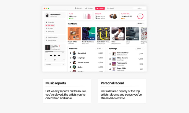 Apple Music Concept Features Revamped Design, Group Playlists, Listening Stats, More