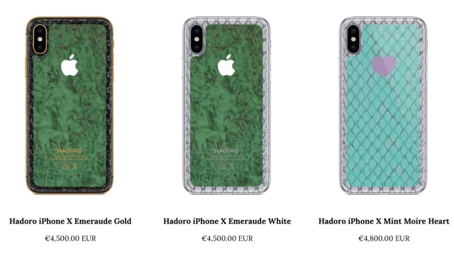 Check Out These Custom iPhone X Units Starting at $5377 [Images]