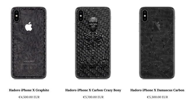 Check Out These Custom iPhone X Units Starting at $5377 [Images]