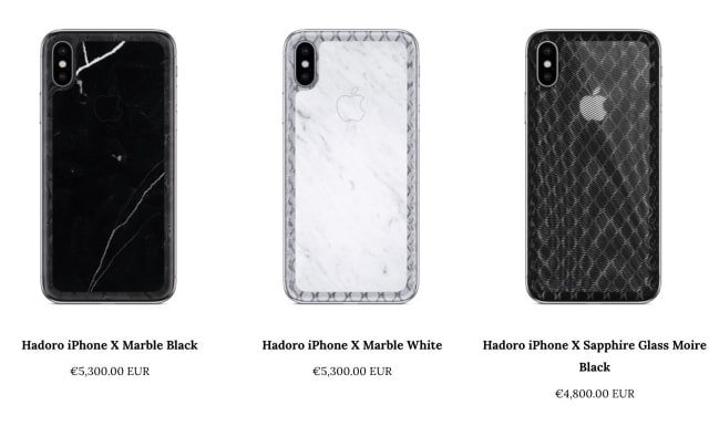 Check Out These Custom iPhone X Units Starting at $5377 [Images]