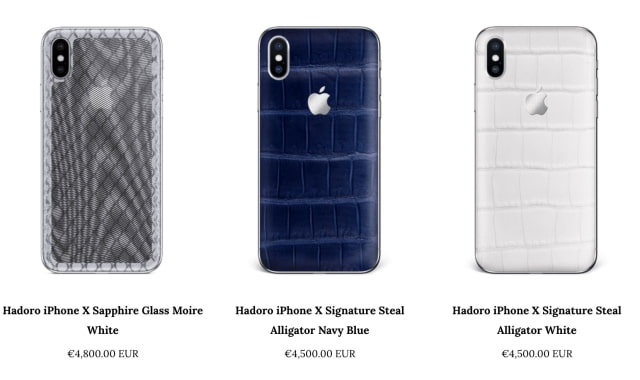 Check Out These Custom iPhone X Units Starting at $5377 [Images]