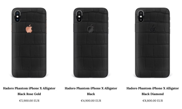 Check Out These Custom iPhone X Units Starting at $5377 [Images]