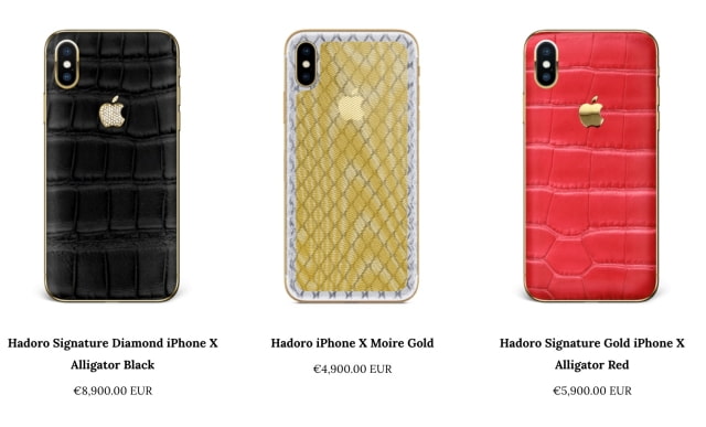 Check Out These Custom iPhone X Units Starting at $5377 [Images]