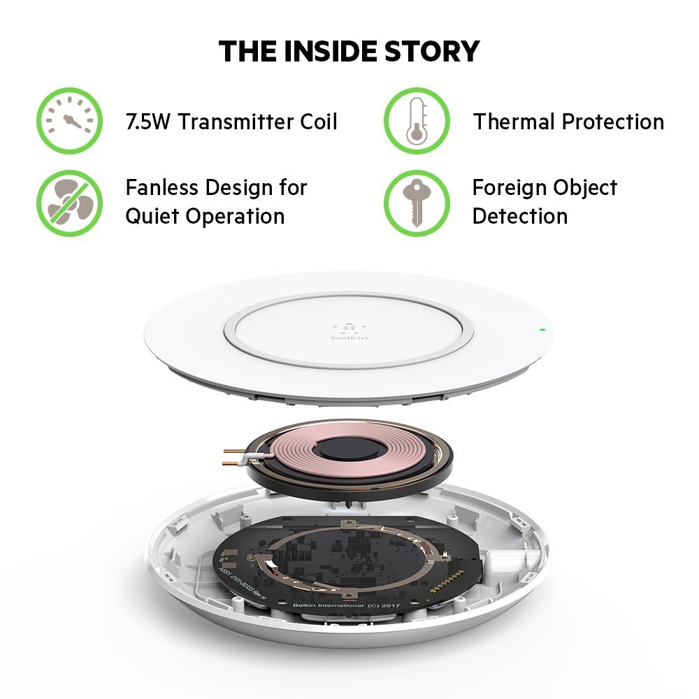 Belkin Boost Up 7.5W Wireless Charging Pad for iPhone On Sale for 35% Off [Deal]