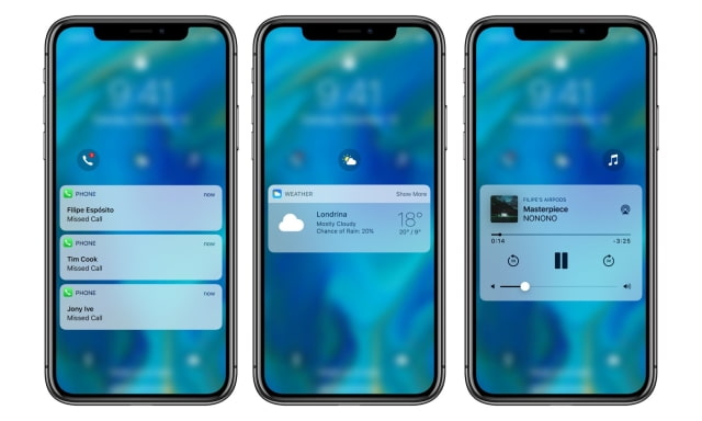 iOS 12 Concept Reimagines the iPhone Lockscreen With Complications [Images]