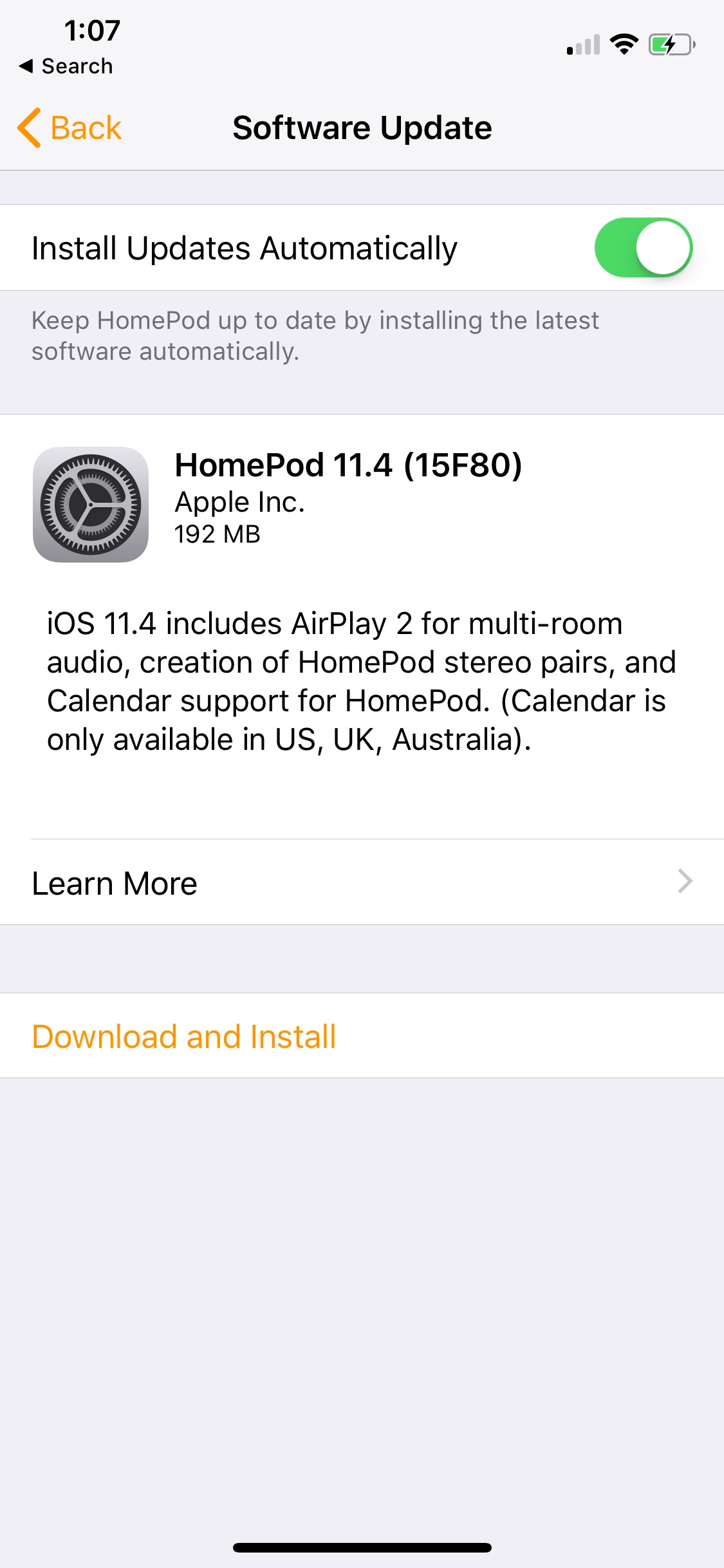 Apple Updates HomePod With Stereo Pairing, Advanced Beamforming, AirPlay 2, Calendar Support