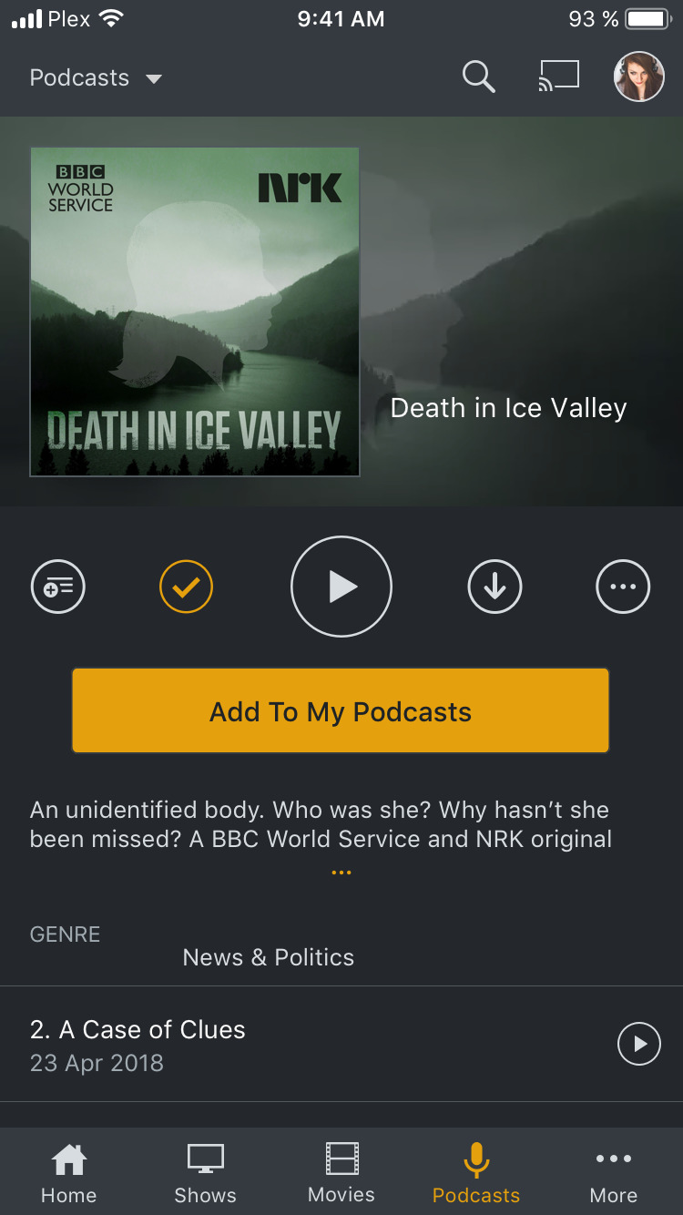 Plex Gains Podcasts Support, Homescreen Personalization, More