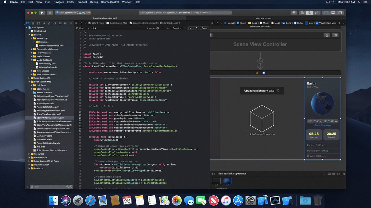 Apple Leaks Video of New Dark Mode for Xcode, Apple News App for macOS 10.14 [Watch]