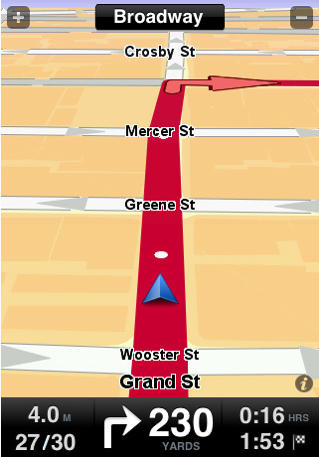 TomTom Releases USA Only iPhone Navigation App