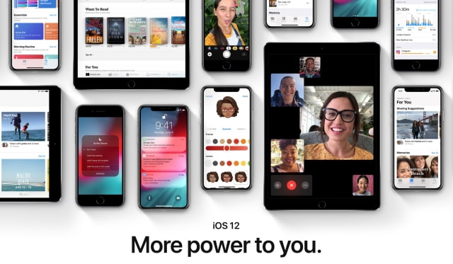 Apple Officially Unveils iOS 12 With Group FaceTime Calling, Memoji, Siri Shortcuts, More