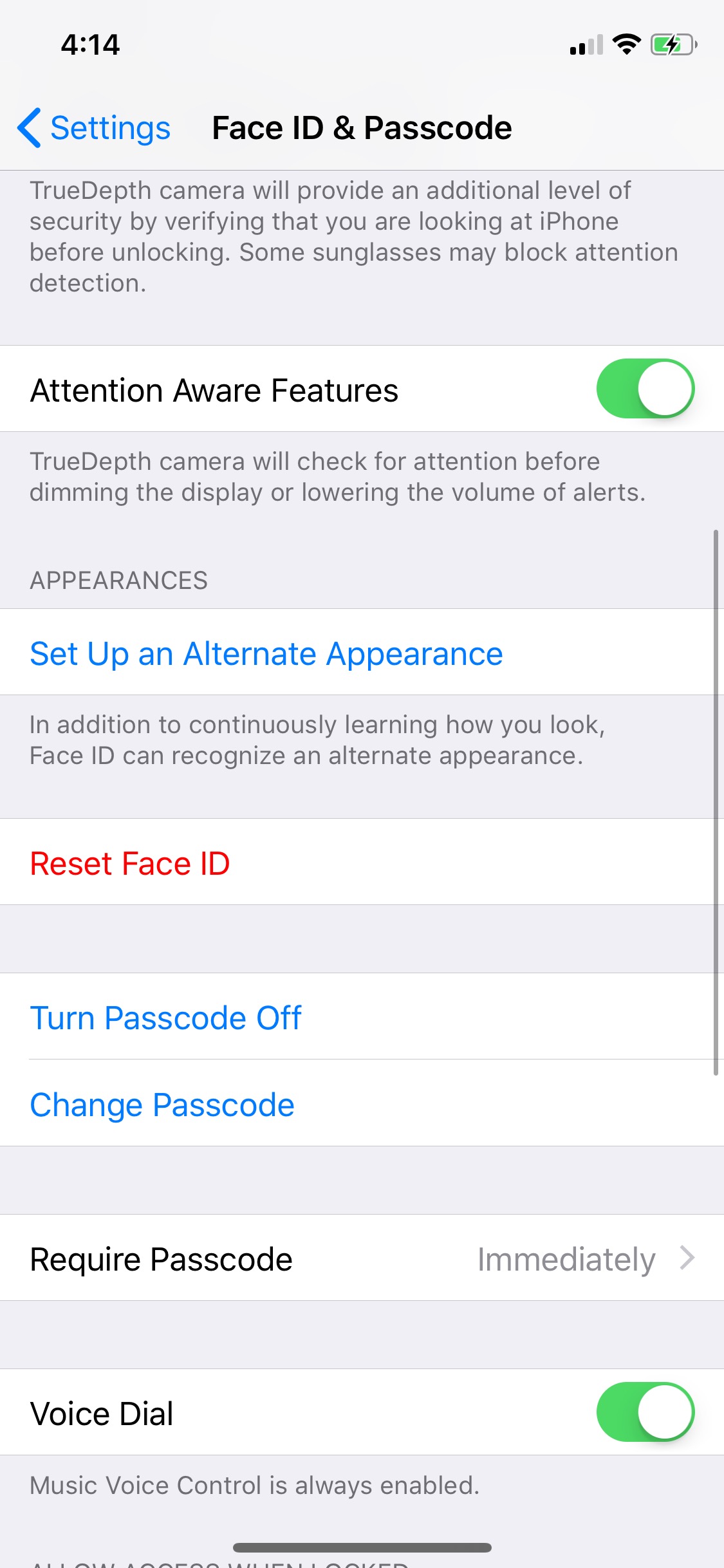 Face ID Supports &#039;Alternate Appearance&#039; in iOS 12