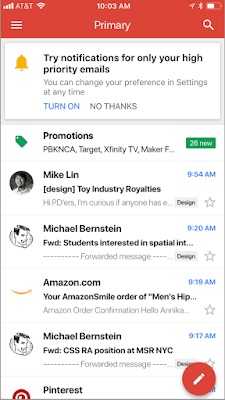 Gmail App Now Lets You Limit Notifications to &#039;High Priority&#039; Emails Only