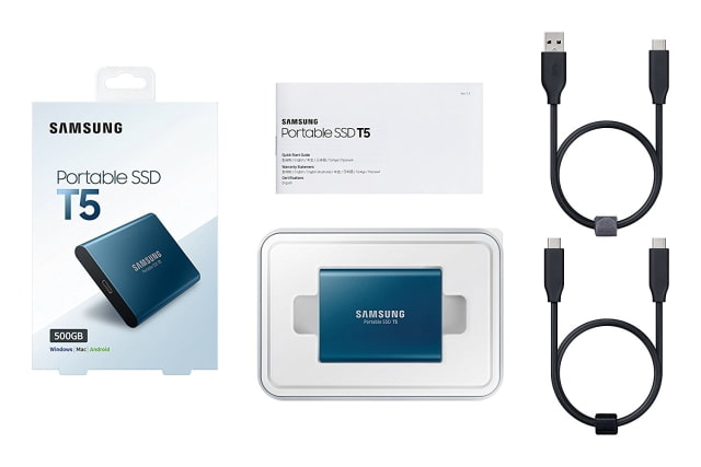 Samsung T5 500GB Portable SSD on Sale for $129.99 [Deal]