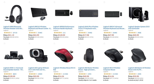 Logitech Wireless Keyboards, Mice, Accessories On Sale for Up to 64% Off [Deal]