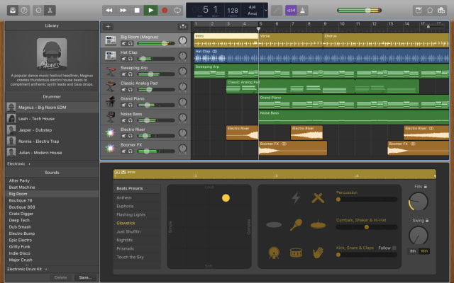 Apple Updates GarageBand for Mac With 1000 New Loops, 400 New Sound Effects, 2 New Drummers, More