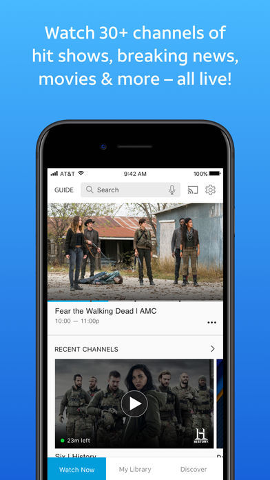 AT&amp;T Releases WatchTV App for iOS and tvOS