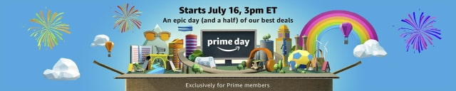 Amazon Prime Day Starts July 16th at 12PM PT / 3PM ET