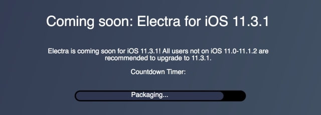 iOS 11.3.1 Jailbreak to be Released &#039;Within a Few Days&#039;