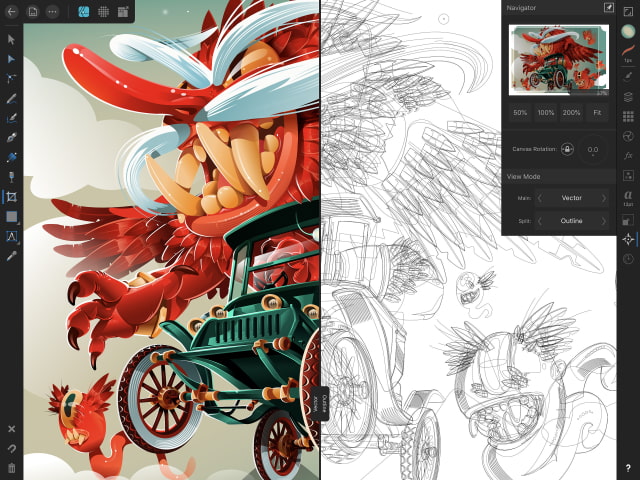 Affinity Designer Now Available for iPad