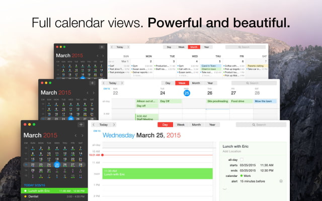 Fantastical 2 Calendar App for Mac Gets Updated With Support for Meetup.com, Time Proposals, More
