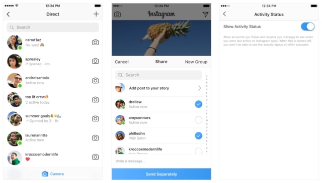 Instagram Now Lets You See If Your Friends Are Online