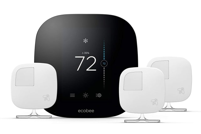 Ecobee3 Smart Thermostat With 3 Room Sensors On Sale for $199 [Deal]