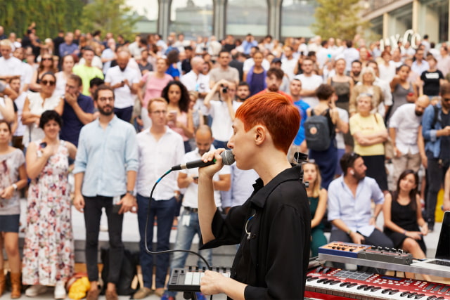 Photos From the Apple Piazza Liberty Store Grand Opening