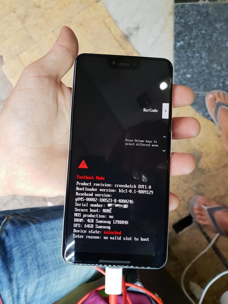 Leaked Photos of the Google Pixel 3 XL?