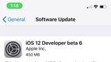 Apple Releases iOS 12 Beta 6 [Download]