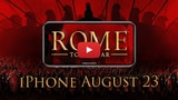 ROME: Total War Launches for iPhone on August 23 [Video]