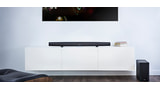 Denon HEOS Cinema HS2 Soundbar and Subwoofer Features AirPlay 2 Support and Alexa Integration