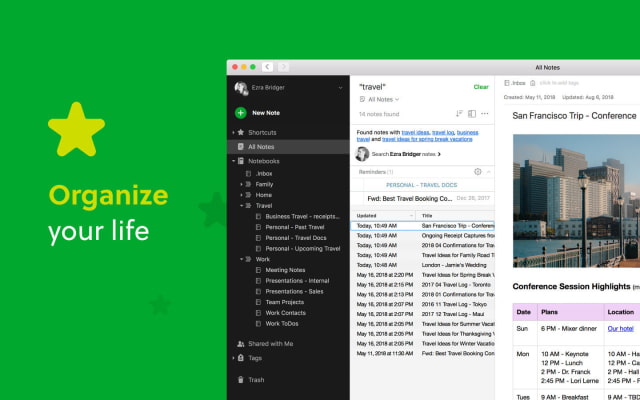 Evernote for Mac Updated With New Design Style, Color Palette, and Fonts