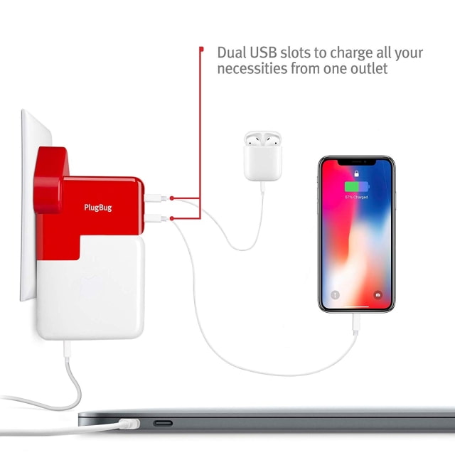 Twelve South PlugBug Duo Adds 2 USB Charging Ports to Your MacBook Power Adapter
