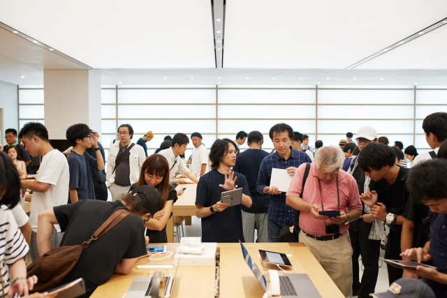 Apple Opens Its First Retail Store in Kyoto, Japan [Photos]