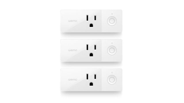 Get 3 Wemo Mini Smart Plugs for $74.99 [Deal]