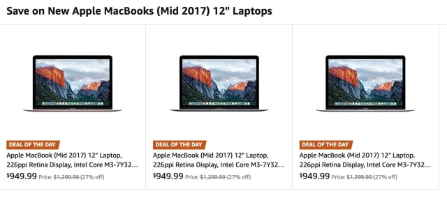 2017 Apple MacBook On Sale for $350 Off Today [Deal]