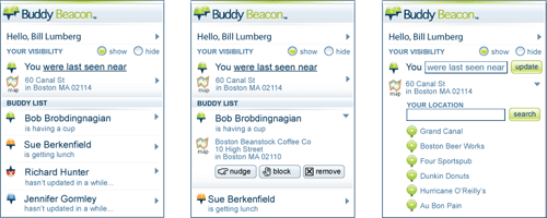 Buddy Beacon on your iPhone