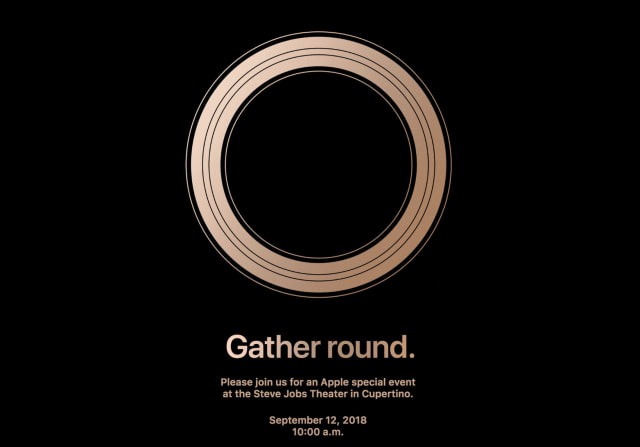 Apple Officially Announces September 12th Special Event at the Steve Jobs Theater