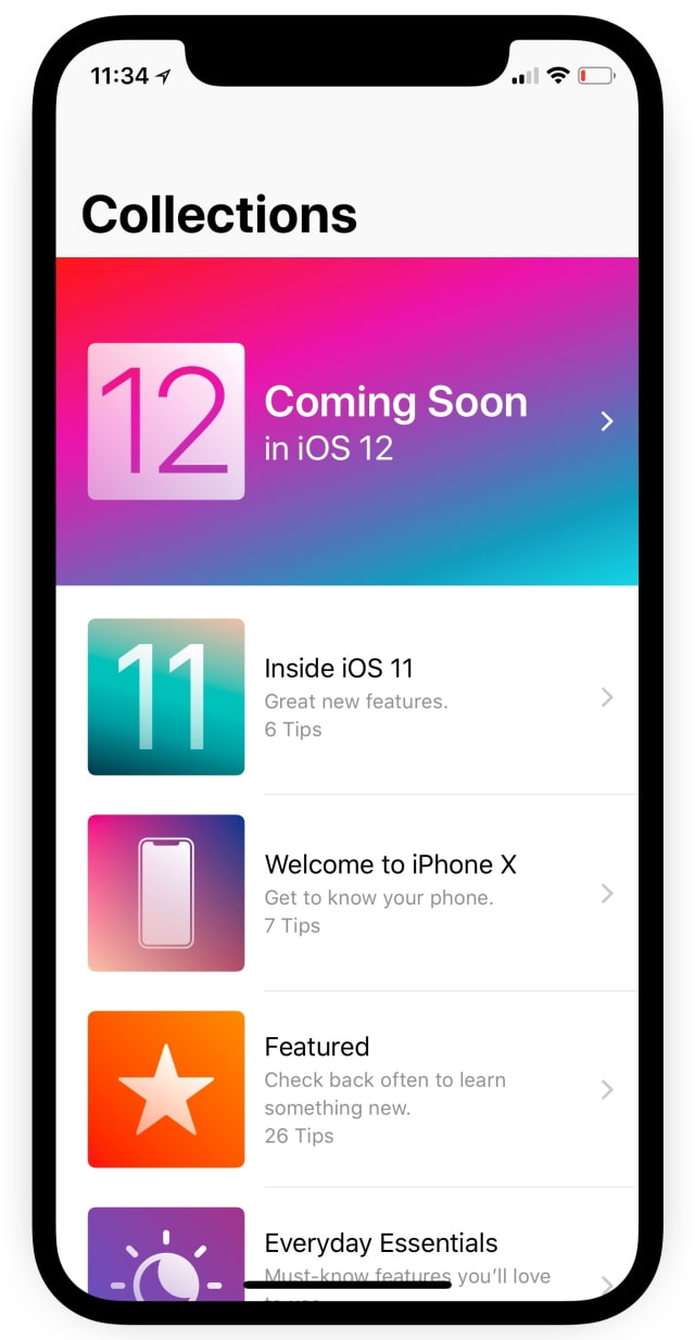 Apple Highlights Features &#039;Coming Soon in iOS 12&#039;